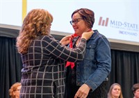 Nursing graduates recognized in Mid-State’s fall 2025 pinning ceremony