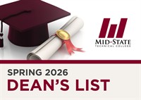 Mid-State announces spring 2026 Dean’s List