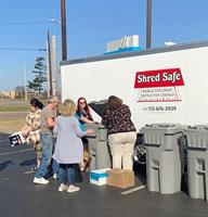Shredded documents equate to $2,306 for United Way