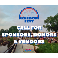  Call for Sponsors, Donors & Vendors for Rapids Riverside Freedom Fest