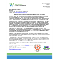  Wisconsin Rapids Downtown Farmers’ Market Returns for the 2026 Season