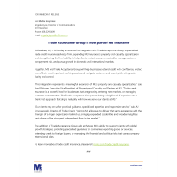 Trade Acceptance Group is now part of M3 Insurance