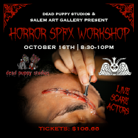Horror SPFX Workshop by Dead Puppy Studios