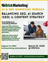 AI Marketing Webinar: Balancing SEO, AI Search (GEO) & Content Strategy