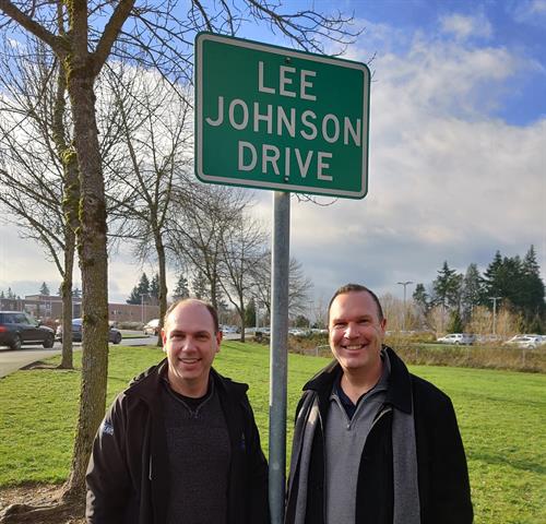 Tod and Bret Johnson @ Lee Johnson Drive