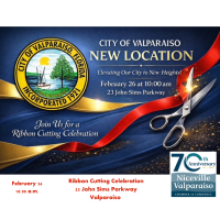 Ribbon Cutting City of Valparaiso