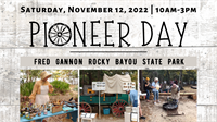 Pioneer Day at Fred Gannon Rocky Bayou State Park