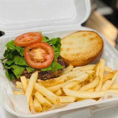 Burger & Fries