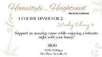 Valentines Dinner for 2 Benefiting Freedom House