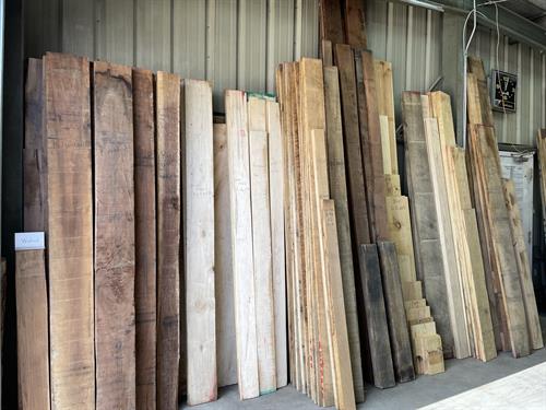 Discover the domestic side of our dimensional lumber room, stocked with high-quality, locally sourced wood species perfect for any woodworking project!