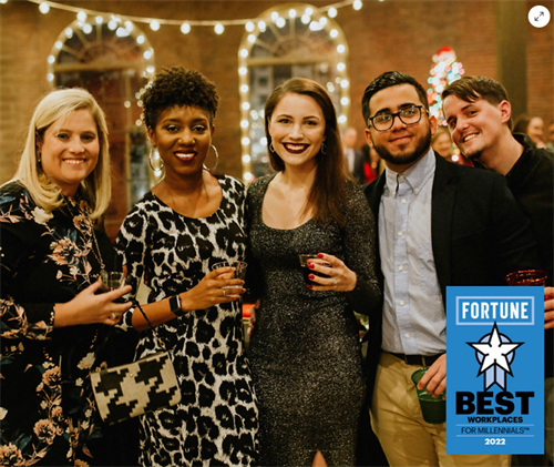Canvas Earns 2022 Fortune Best Workplace for Millennials Award