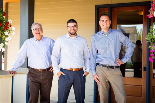 Founding and Managing Partners, Scott, Kevin, and Tom