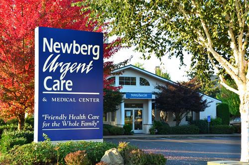 Newberg Urgent Care...fall morning.