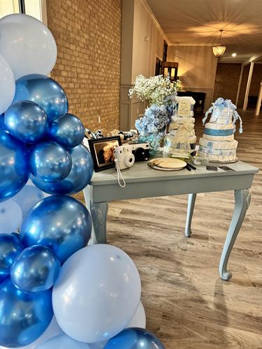 Baby shower at The Victoria