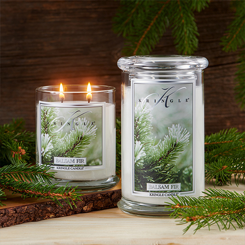 Balsam Fir Candles at Kringle Candle