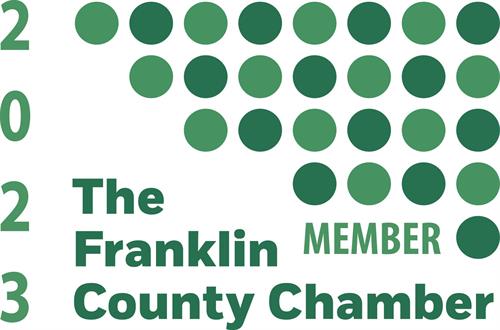 Franklin County Chamber window cling