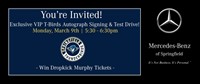 Exclusive VIP Thunderbirds Autograph Signing & Test Drive Event