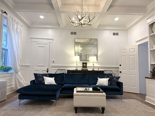 Our Study w 72" Frame TV