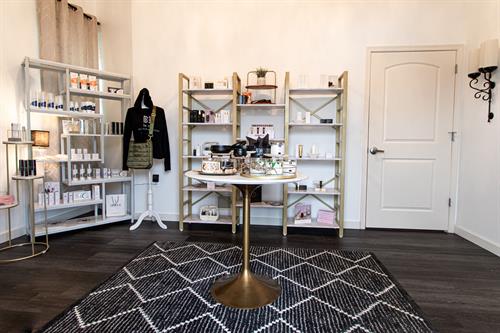 The DeMay boutique offers skincare, makeup, candles, and so much more!