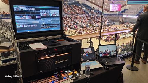 Multi Camera Live Feed and Webcast in full 1080 HD