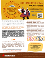 Press Release: American Indian Healthcare Summit November 18th