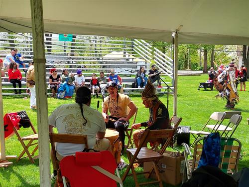 Stoney Boys Drum Group at Earth Day 2023