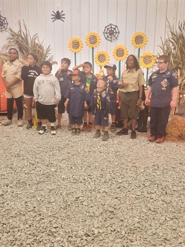 Making memories together! Pack 146 enjoyed a fun-filled day at the farm.