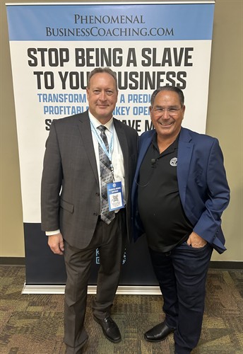 Mark With Mr. Phenomenal Himself, Howard Partridge