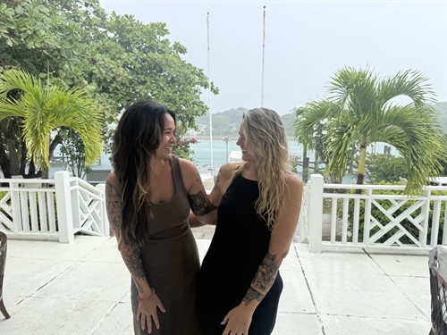 The people behind Bloom! A moment from our summer trip to the Bahamas—time to recharge, connect, and dream about what we’re building together.