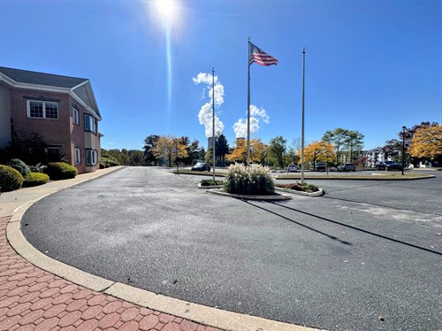 The gorgeous view we see every day at Sanatoga Court