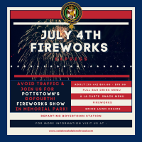 Colebrookdale Railroad July 4th Fireworks Express