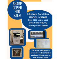 SHARP copier for sale