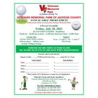 Veterans Memorial Park of Jackson County Annual Golf Tournament