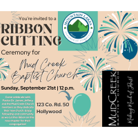 Ribbon Cutting at Mud Creek Baptist Church