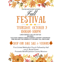 United Methodist Women Fall Festival