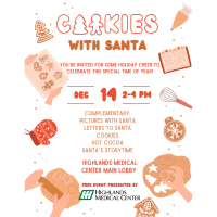 Cookies With Santa | Presented by: Highlands Medical Center