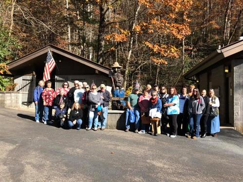 Anna Ruby Falls in Helen, GA