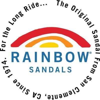 rainbow sandals logo