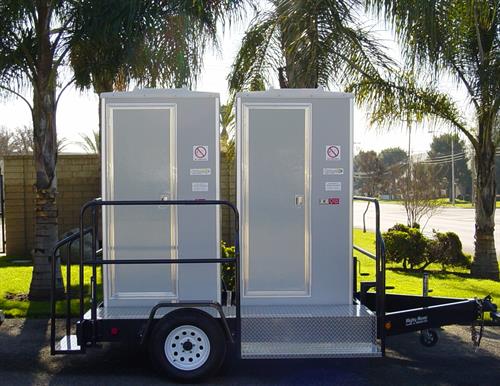 Event Double Solar Restroom Trailer Event Double Solar Restroom Trailer