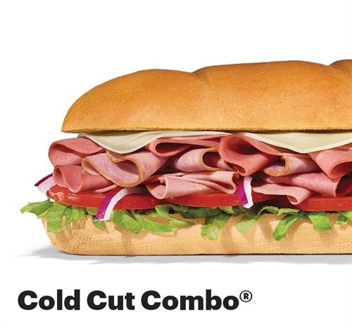 Cold Cut Combo® The Cold Cut Combo® sandwich with ham, salami, bologna (all turkey based), and American cheese is a long-time Subway® favorite. Yeah. It's that good.