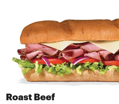 Roast Beef Choice Angus Roast Beef, Hearty Multigrain Bread, American cheese, and plenty of fresh veggies make this lunchtime classic one to remember.