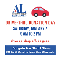Bargain Box Drive-Thru Donation Drive