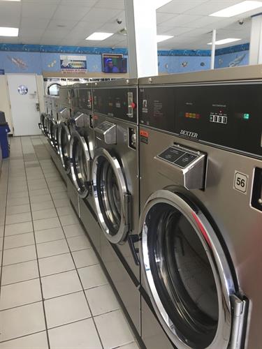 New machines in our Coin Laundry
