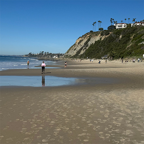 Dana Strands Beach hike