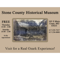 Stone County Historical & Genealogical Society Museum  - Crane