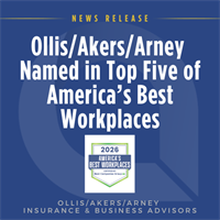 Ollis/Akers/Arney Named in Top Five of America’s Best Workplaces