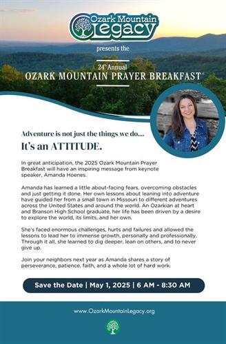 2025 Ozark Mountain Prayer Breakfast