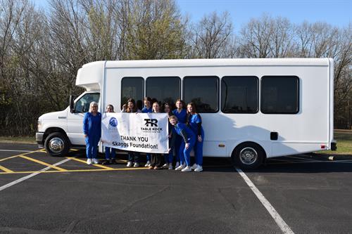 Bus for CNA Students purchased by Skaggs Foundation