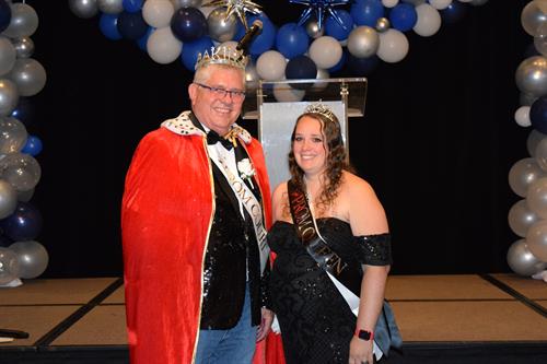 Prom King and Queen from Prom Take 2 Fundraiser