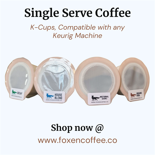 Single Serve, Keurig Compatible pods